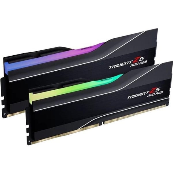 G.SKILL Trident Z5 Neo RGB RAM Module for Desktop PC, Motherboard - 64 GB (2 x 32GB) - DDR5-6000/PC5-48000 DDR5 SDRAM - 6000 MHz - CL30 - 1.40 V - -