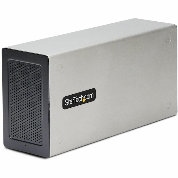 StarTech.com Thunderbolt 3 PCIe Expansion Chassis, Enclosure Box w/Dual PCI-E Slots, External PCIe Slots, 8K/4K Output Via TB3/D