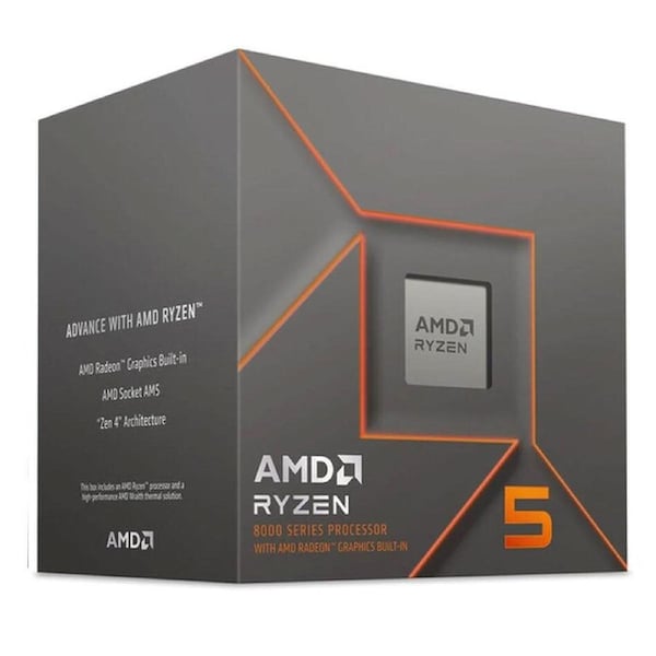 AMD Ryzen 5 8600G Hexa-core (6 Core) 4.30 GHz Processor - Retail Pack - Box - 16 MB L3 Cache - 6 MB L2 Cache - 64-bit Processing - 5 GHz Overclocking