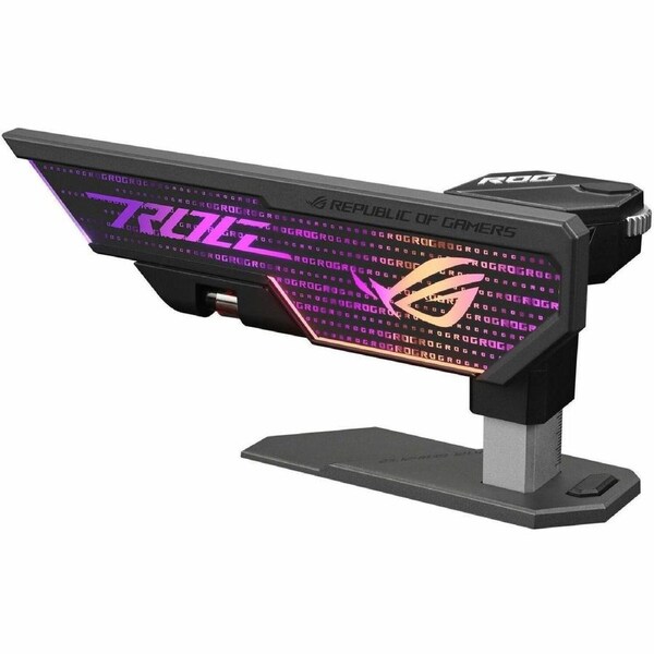 Asus ROG XH01 Graphic Card Holder - 12.8 cm Height - Black