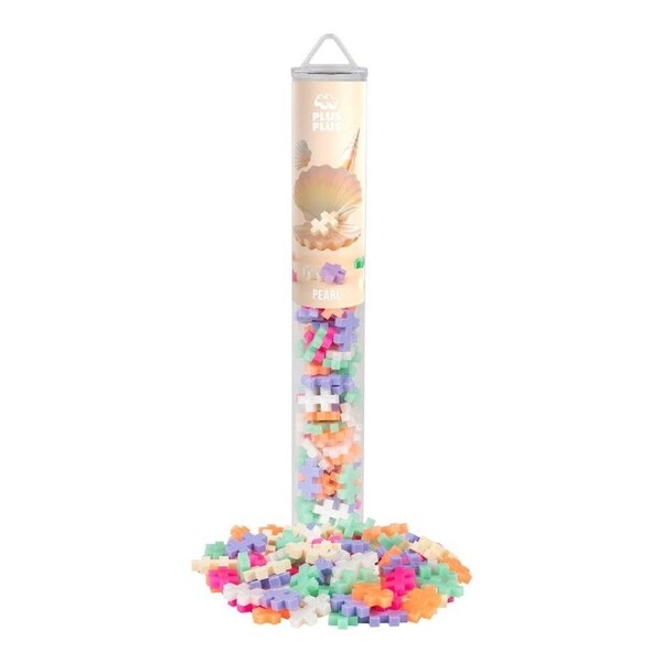 Plus-Plus - Pearl Mix - 100 pcs Tube
