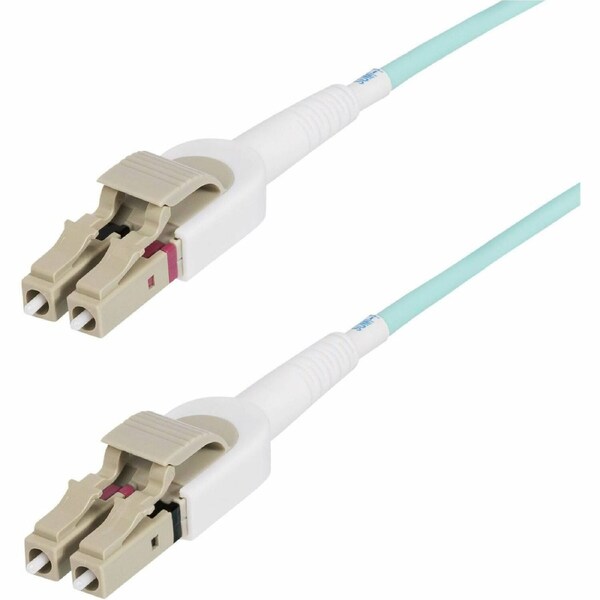StarTech.com 5m (16.4ft) LC to LC (UPC) OM4 Switchable Fiber Optic Cable 50/125, 100G, Toolless Polarity Switching, LSZH Fiber Jumper Cord - Cable -