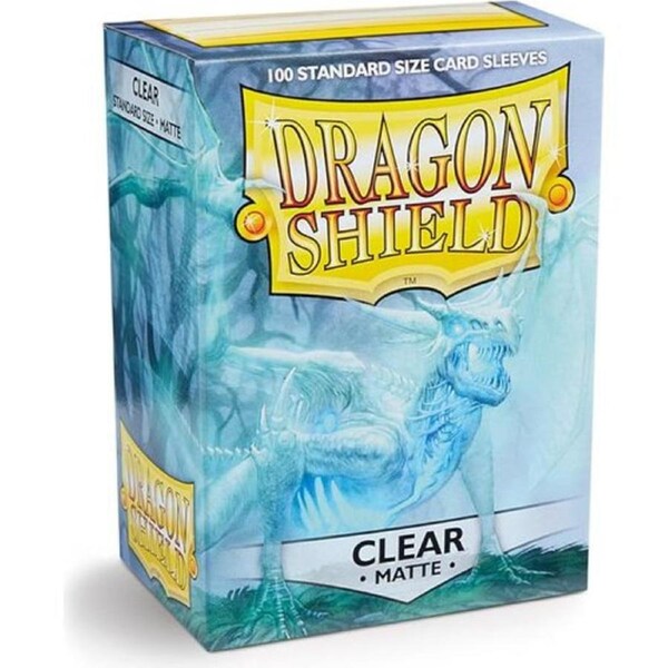 Dragon Shield - Standard Clear Matte Sleeves 100 pack
