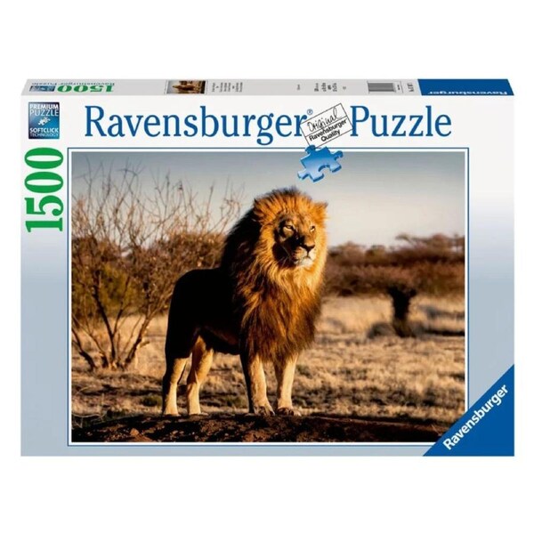 Ravensburger - Lion King of the Animals Puzzle 1500 Piece