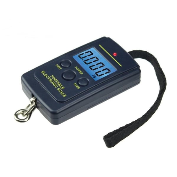 Portable Digital Backlit Lcd Electronic Scale 40Kg/10G Hanging Hook Luggage Weight