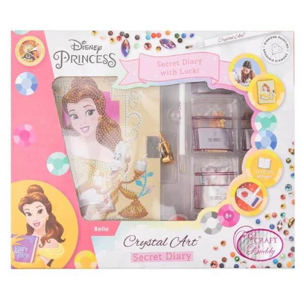 Craft Buddy - Crystal Art Belle Secret Diary