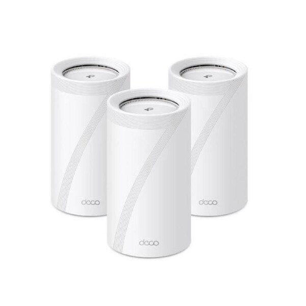 TP-LINK Deco BE85(3-pack) BE22000 Tri-Band Whole Home Mesh Wi-Fi 7 System (WIFI7)
