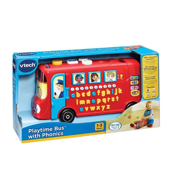 VTech Playtime Bus with Phonics Educational Toy