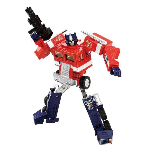 Transformers Masterpiece Missing Link C-01 Optimus Prime With Trailer