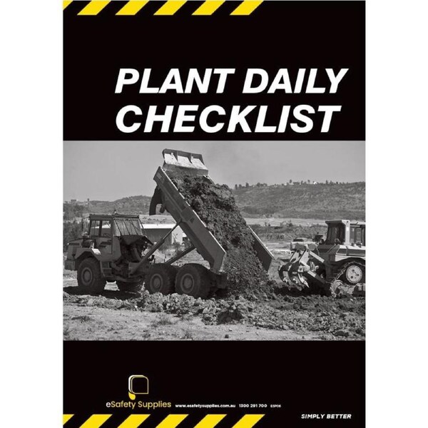 Daily Plant Checklist Books