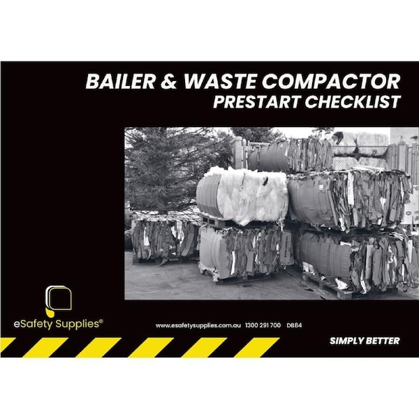 Bailer & Waste Compactor Prestart Checklist