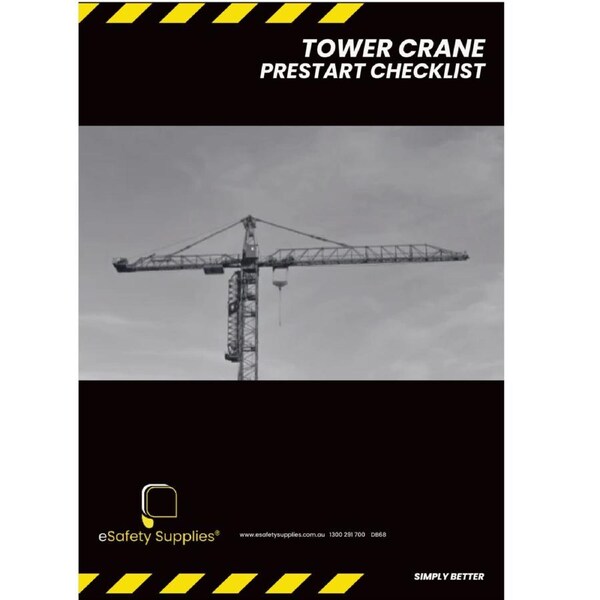 Tower Crane Prestart Books