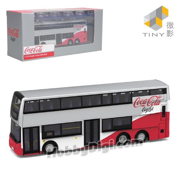 Tiny City Die-cast Model Car – E500 Bus Coca-Cola