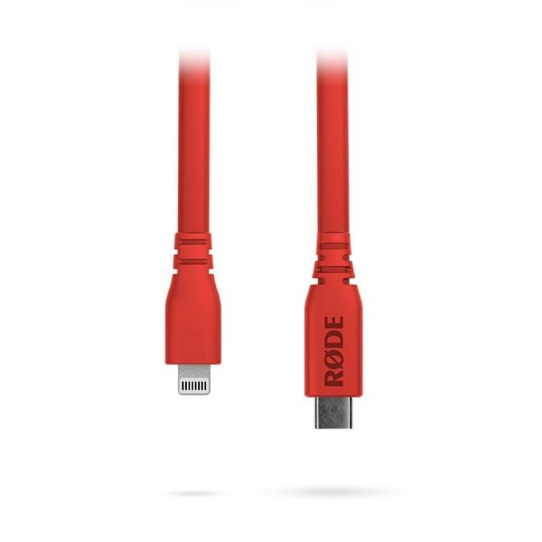 Rode Red 1.5m USB-C to Lightning Cable