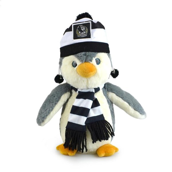 AFL Plush Penguin 27cm Collingwood Magpies Official Collectibles 500273259