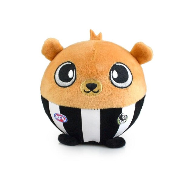 AFL Plush Squishii 10cm Collingwood Magpies Official Collectibles 500103099