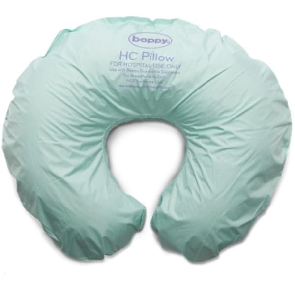 Chicco Nursing Boppy HC Vinyl Pillow Hospital Breastfeeding Baby Cushion Teal