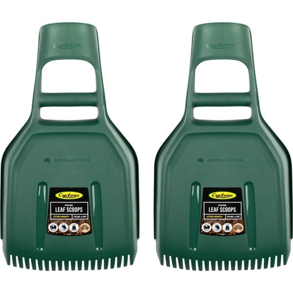 Cyclone Leaf Scoops Outdoor Home Outdoor Garden Bed Maintenance Care