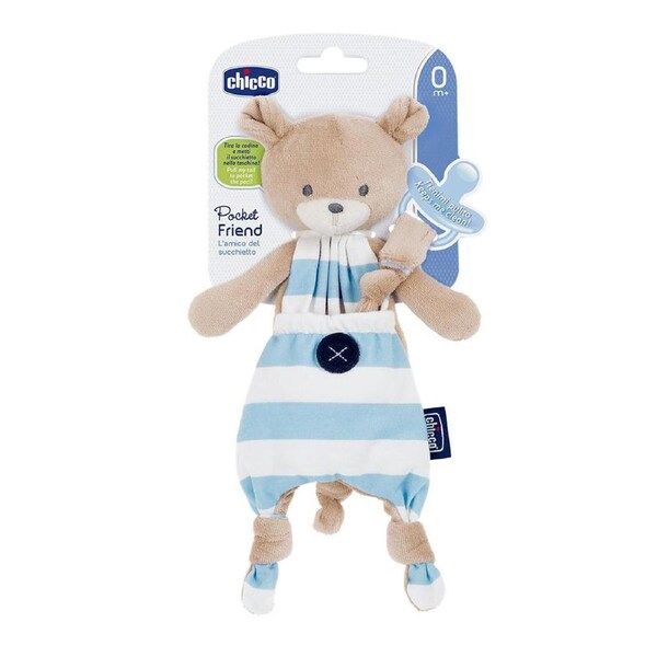 Chicco Nursing Pocket Friend Baby Soothing Accessory Holder w/ Pocket 0m+ Boy
