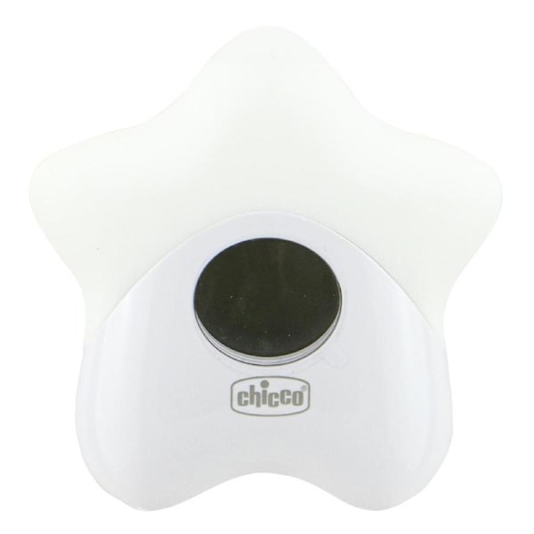 Chicco Nursing Baby USB Star Night Light Thermometer Home Nursery Room Decor