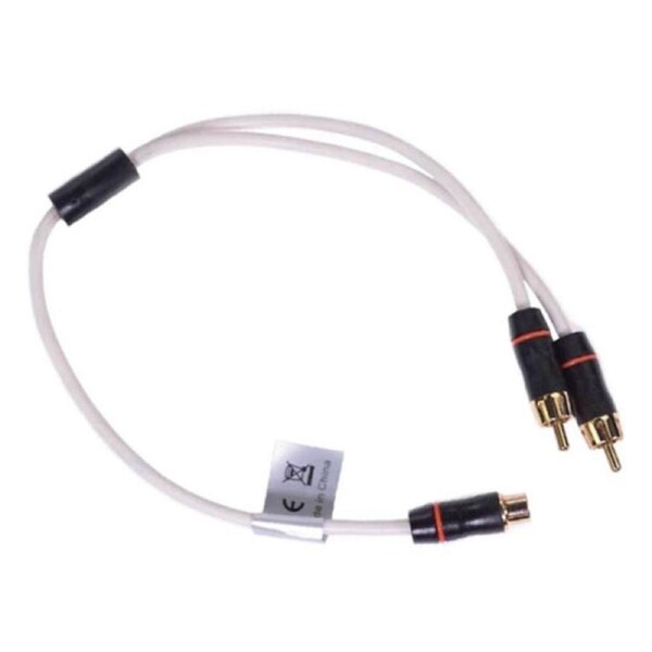 Fusion MS-RCAYM RCA Splitter Cable Female to Dual Male