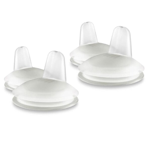 2x Philips Avent Spout Replacement/Drinking Cup Lid Toddler Clear 9m+