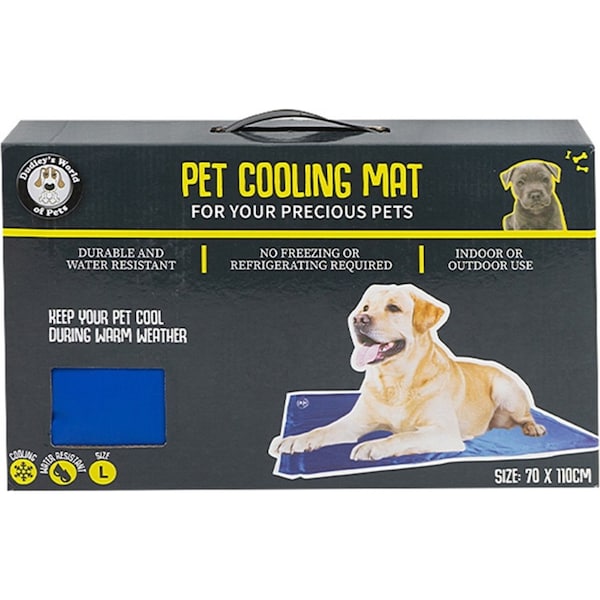 Dudley's World Of Pets Dog/Cat/Pet Care Cooling Mat Pad Large 70x110cm