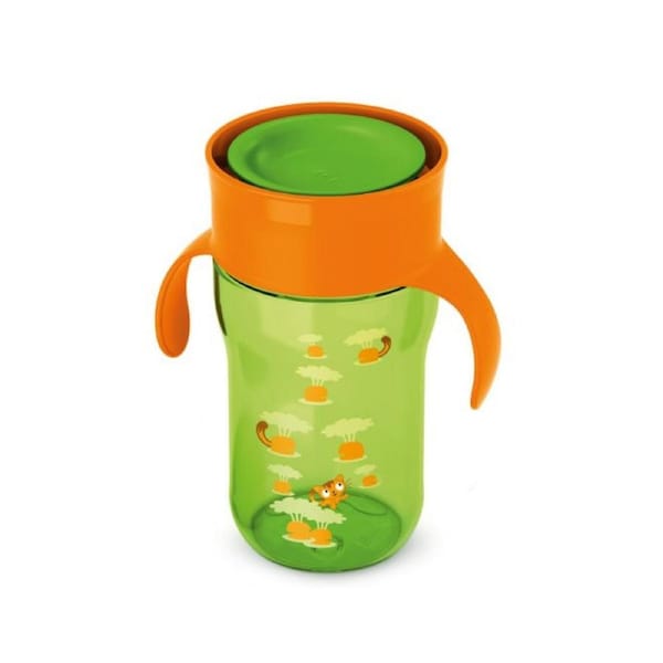 Philips Avent Grown Up Cup/Drink Tumbler Spill-Proof Toddlers Green 340ml 18m+