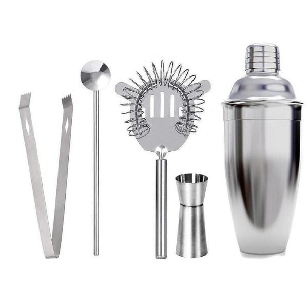 Cocktail Shaker Set Bartender Kit for Mixed Drink 750ml