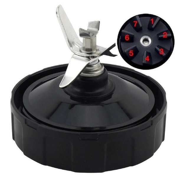 Nutri Ninja Blade 7 Fin Extractor Blade Replacement Compatible