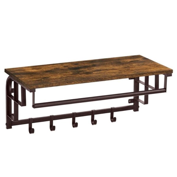 VASAGLE wall-Mounted Coat Rack