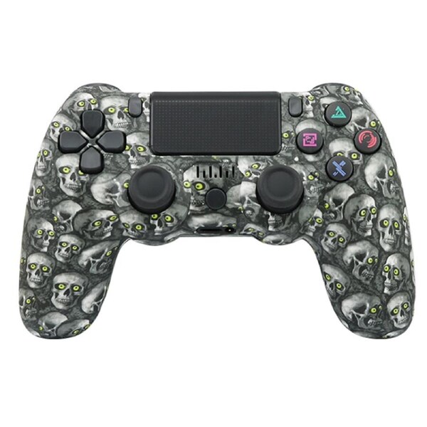 Wireless Controller compatible for PS4/PS4 Slim/PS4 pro/PC with USB Charge Cable with Dual Vibration