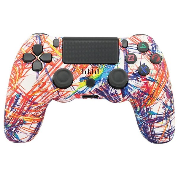 Wireless Controller compatible for PS4/PS4 Slim/PS4 pro/PC with USB Charge Cable with Dual Vibration