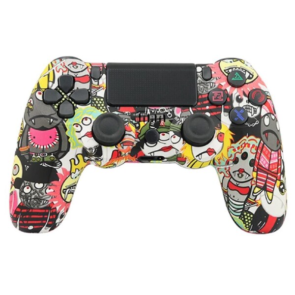 Wireless Controller compatible for PS4/PS4 Slim/PS4 pro/PC with USB Charge Cable with Dual Vibration