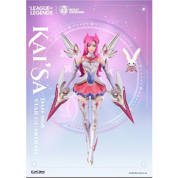 Beast Kingdom: Dynamic Action Heroes League of Legends Star Guardian Kai'Sa 7 inch Figure