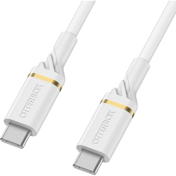 Otterbox 1m USB-C to USB-C Fast Charge Cable (White)