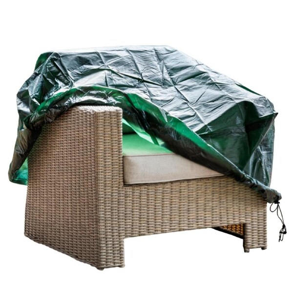 Worth Covering - Outdoor 1-Seater Sofa Cover - 105cm L x 85cm W x 85cm H x 60cm H