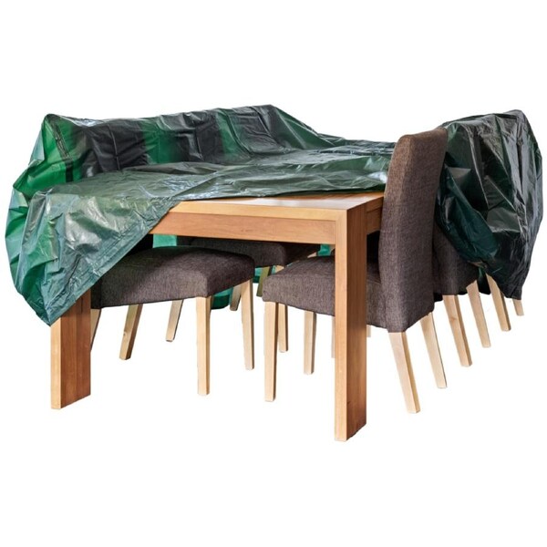 Worth Covering - Outdoor 8-10-Seater Rectangular Table Cover - 300cm L x 160cm W x 90cm H