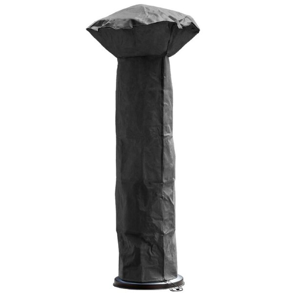 Worth Covering - Premium Patio Heater Cover - 100cm Diameter x 210cm H - Black