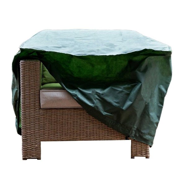 Worth Covering - Premium Outdoor 1-Seater Modular Sofa Cover - 95cm L x 85cm W x 72cm H - Forest Green