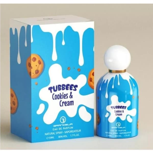Cookies & Cream Tubbees 50ml EDP By Grandeur COOKIES & CREAM