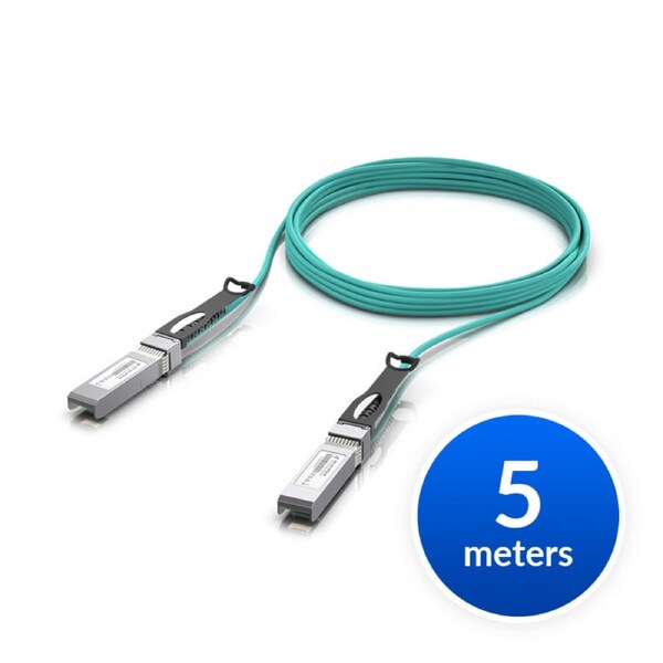 Ubiquiti 25 Gbps Long-Range DAC, Long-range SFP28, 5m Length, Support 25/10/1
