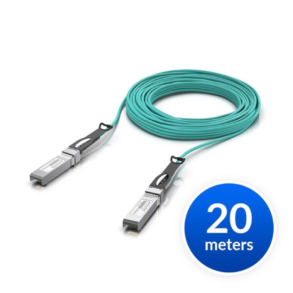 Ubiquiti 25 Gbps Long-Range DAC Long-range SFP28 20m Length Support 25/10/1