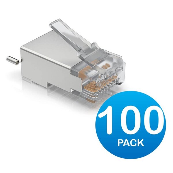 Ubiquiti UISP Surge Protection Connector SHD, 100 Pack, Sheilded Cable RJ45