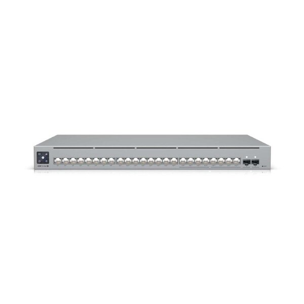 Ubiquiti UniFi Network, 24-Port, POE 400W, (8) 2.5GbEPoE++, (16) GbE Ports