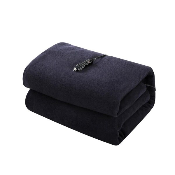Electric Heated Blanket Car Throw Rug Travel DC - 12V
