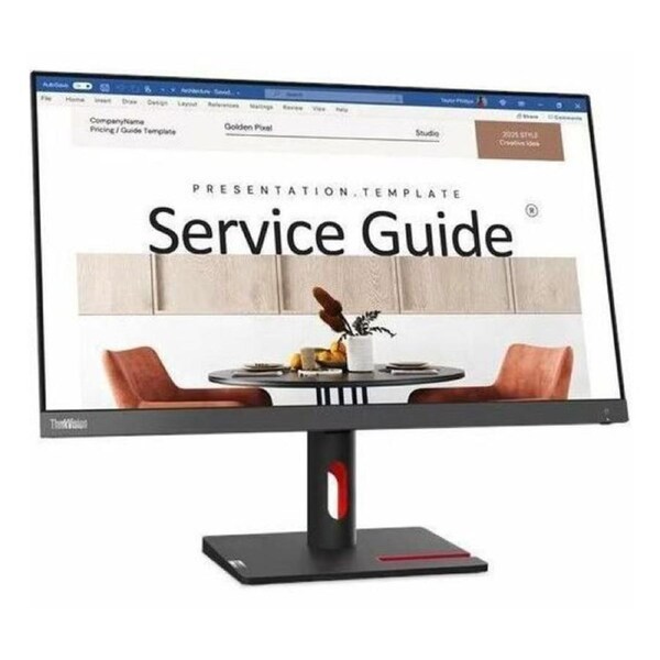 LENOVO ThinkVision S24I-30 23.8'/24' 100Hz FreeSync FHD Monitor 1920x1080 4ms 16:9 VA HDMI VGA Audio Out Tilt Adjustment VESA 3YR WTY ~62AEKAR2AU