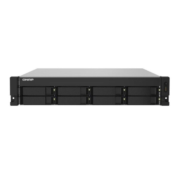 QNAP TS-832PXU-RP-4G 2U Rackmoun 8-Bay NAS AL324 quad-core 1.7 GHz 4GB DDR4 Hot-swappable 2x2.5 Gbe 2 x10GbE SFP+ 1xPCIe Gen 2 x2 4xUSB 3.2 3 yr wty