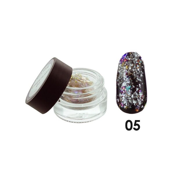 Wave Gel - Nail Foil Art Glitter Holographic Ether Flake 05 (1g)