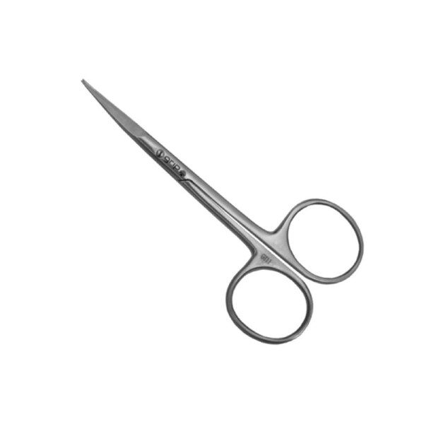 Caronlab Grip Stainless Steel Nail Tip Precision Scissors - S5